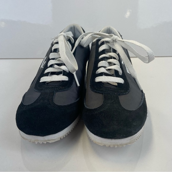 NEW! Puma Women's Caroline Stripe Wedge Sneakers Black & White Size 8.5 Shoes - Picture 3 of 15